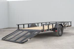 PJ Trailers 12'x77" Single Axle 4" Channel Utility Trailer (U7) Stock #91574 - Thumbnail 17