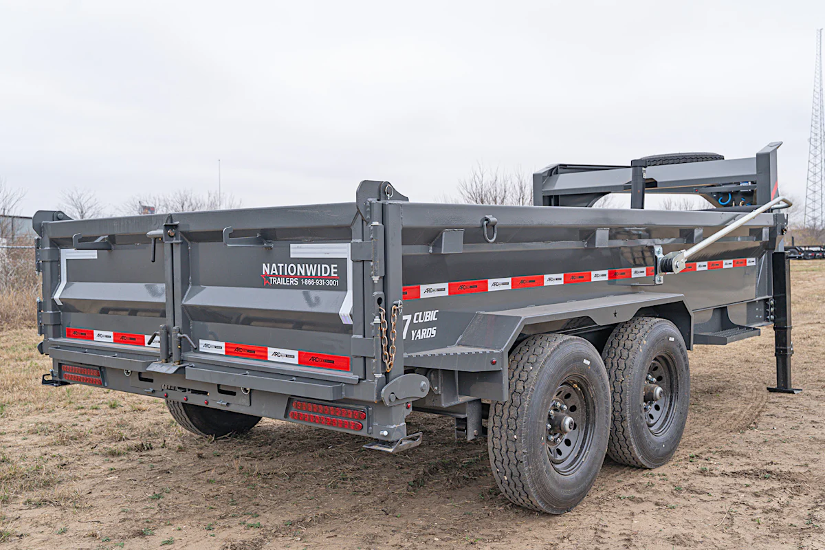 ARC Trailers 14'x83" Gooseneck Telescopic Dump Trailer w/ 2' Sides (GDT) - Stock #91575 - Image 13 of 18 ARC Trailers 14'x83" Gooseneck Telescopic Dump Trailer w/ 2' Sides (GDT) - Stock #91575 - Image 13 of 18