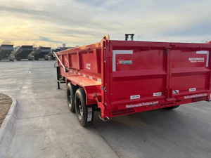 ARC Trailers 16'x83" Gooseneck Telescopic Dump Trailer w/ 3' Sides (GDT)