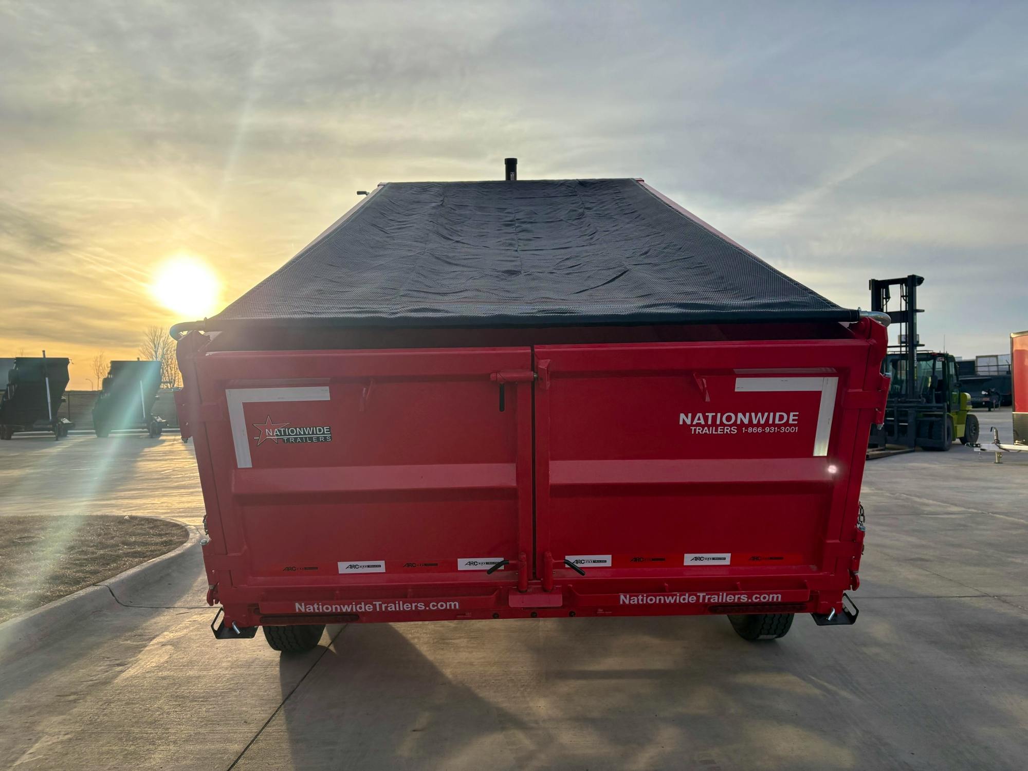 ARC Trailers 16'x83" Gooseneck Telescopic Dump Trailer w/ 3' Sides (GDT) - Stock #91579 - Image 6 of 6