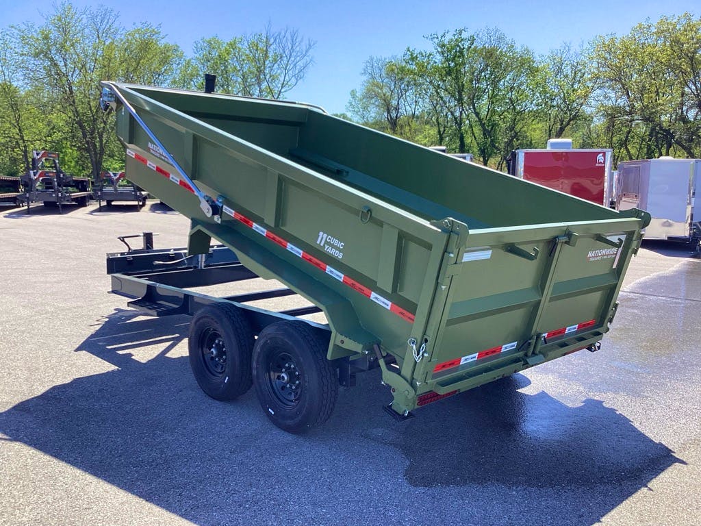ARC Trailers 14'x83" Telescopic Dump Trailer w/ 3' Sides (BDT) - Stock #91580 - Image 2 of 13
