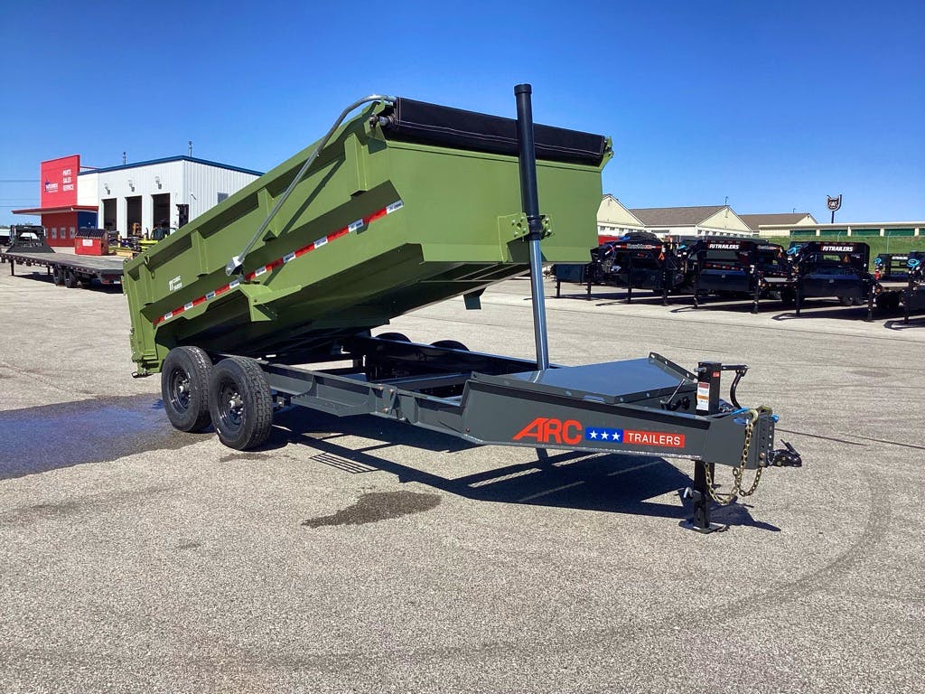 ARC Trailers 14'x83" Telescopic Dump Trailer w/ 3' Sides (BDT) - Stock #91580 - Image 1 of 13