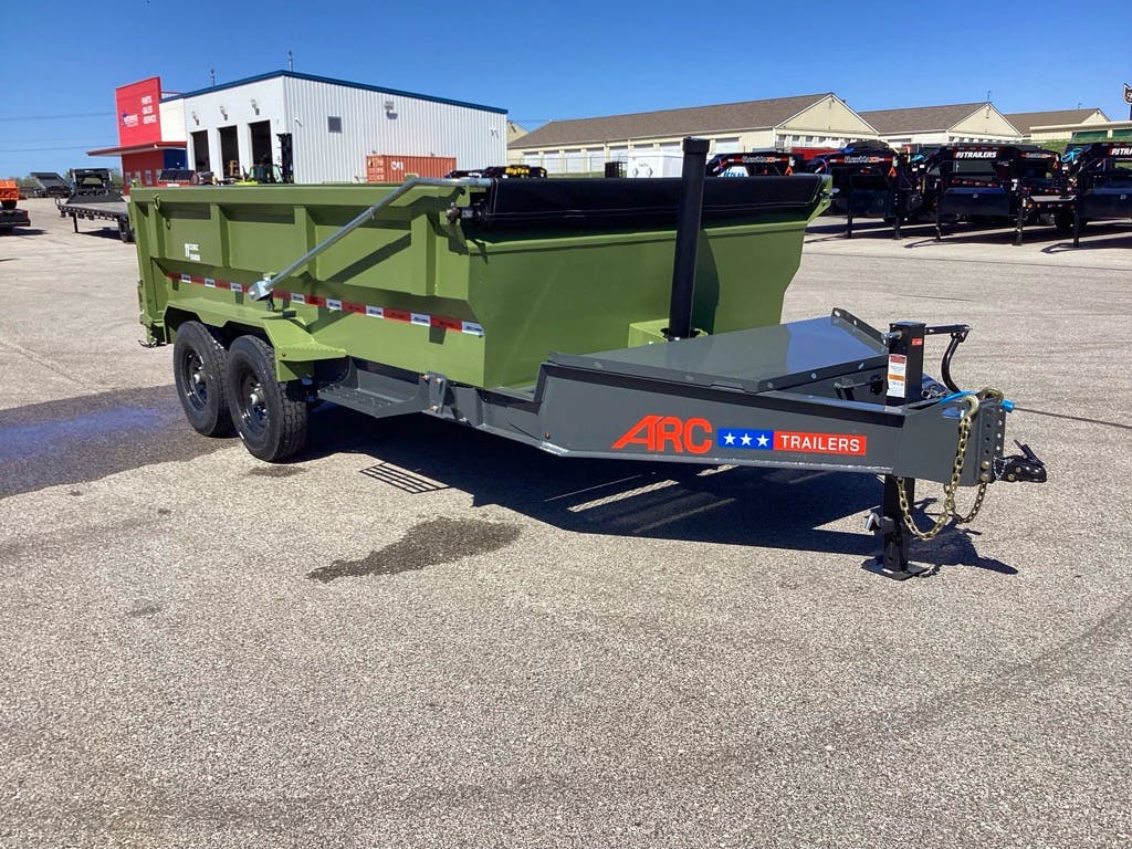 ARC Trailers 14'x83" Telescopic Dump Trailer w/ 3' Sides (BDT) - Stock #91580 - Image 12 of 13