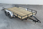 PJ Trailers 14'x83" Tandem Axle 4" Channel Utility Trailer (UL) Stock #91587 - Thumbnail 10