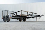 PJ Trailers 14'x83" Tandem Axle 4" Channel Utility Trailer (UL) Stock #91587 - Thumbnail 13
