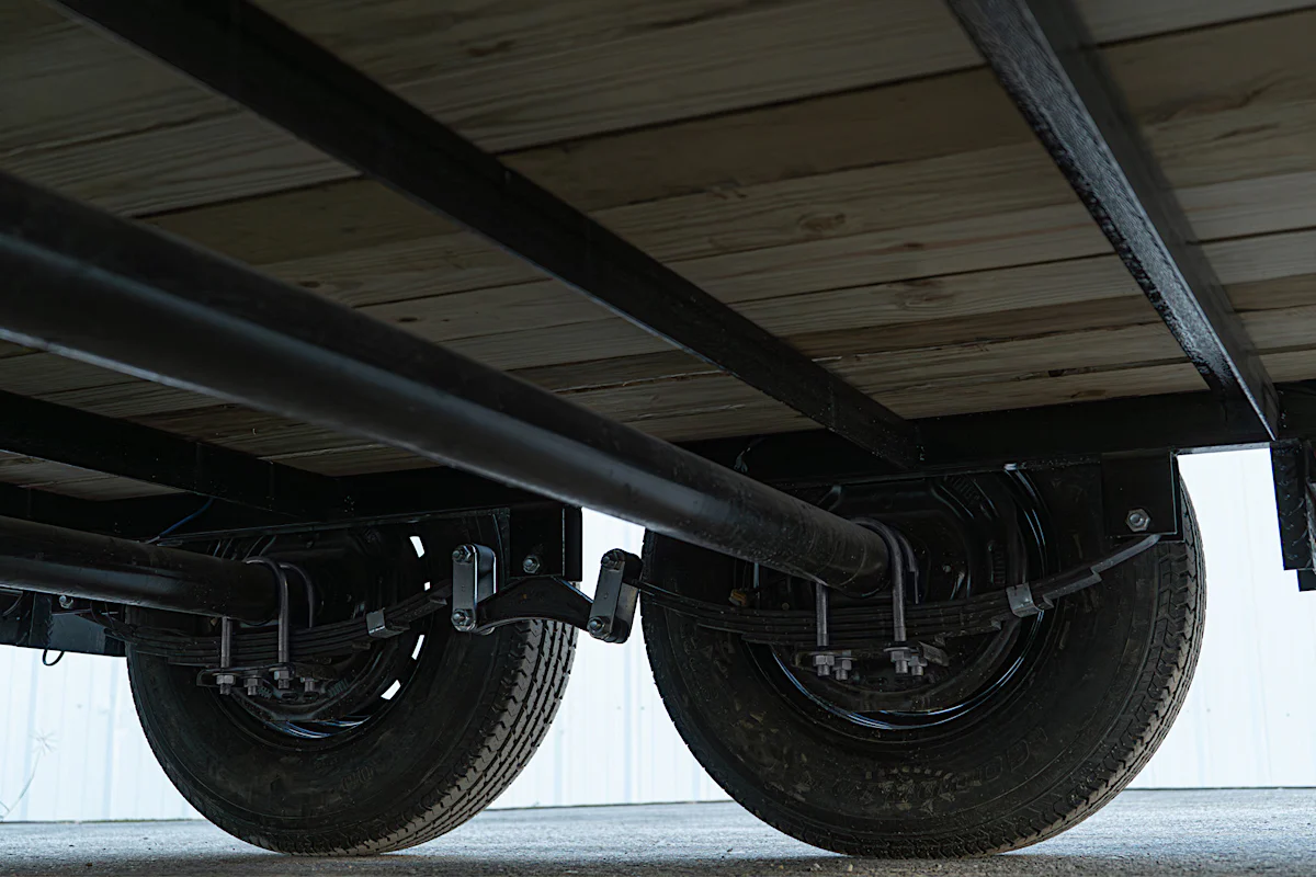 PJ Trailers 16'x83" Tandem Axle 4" Channel Utility Trailer (UL) - Stock #91588 - Image 3 of 17 PJ Trailers 16'x83" Tandem Axle 4" Channel Utility Trailer (UL) - Stock #91588 - Image 3 of 17