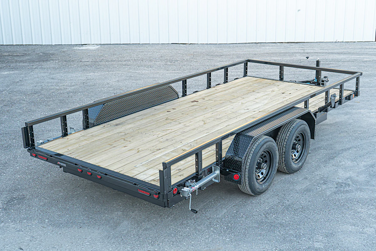 PJ Trailers 16'x83" Tandem Axle 4" Channel Utility Trailer (UL) - Stock #91588 - Image 6 of 17 PJ Trailers 16'x83" Tandem Axle 4" Channel Utility Trailer (UL) - Stock #91588 - Image 6 of 17