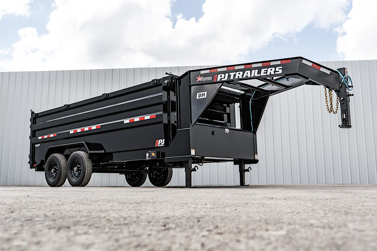 PJ Trailers 16'x83" Low Pro High Side Dump Trailer w/ 4' Sides (DM) - Stock #91596 - Image 7 of 34 PJ Trailers 16'x83" Low Pro High Side Dump Trailer w/ 4' Sides (DM) - Stock #91596 - Image 7 of 34