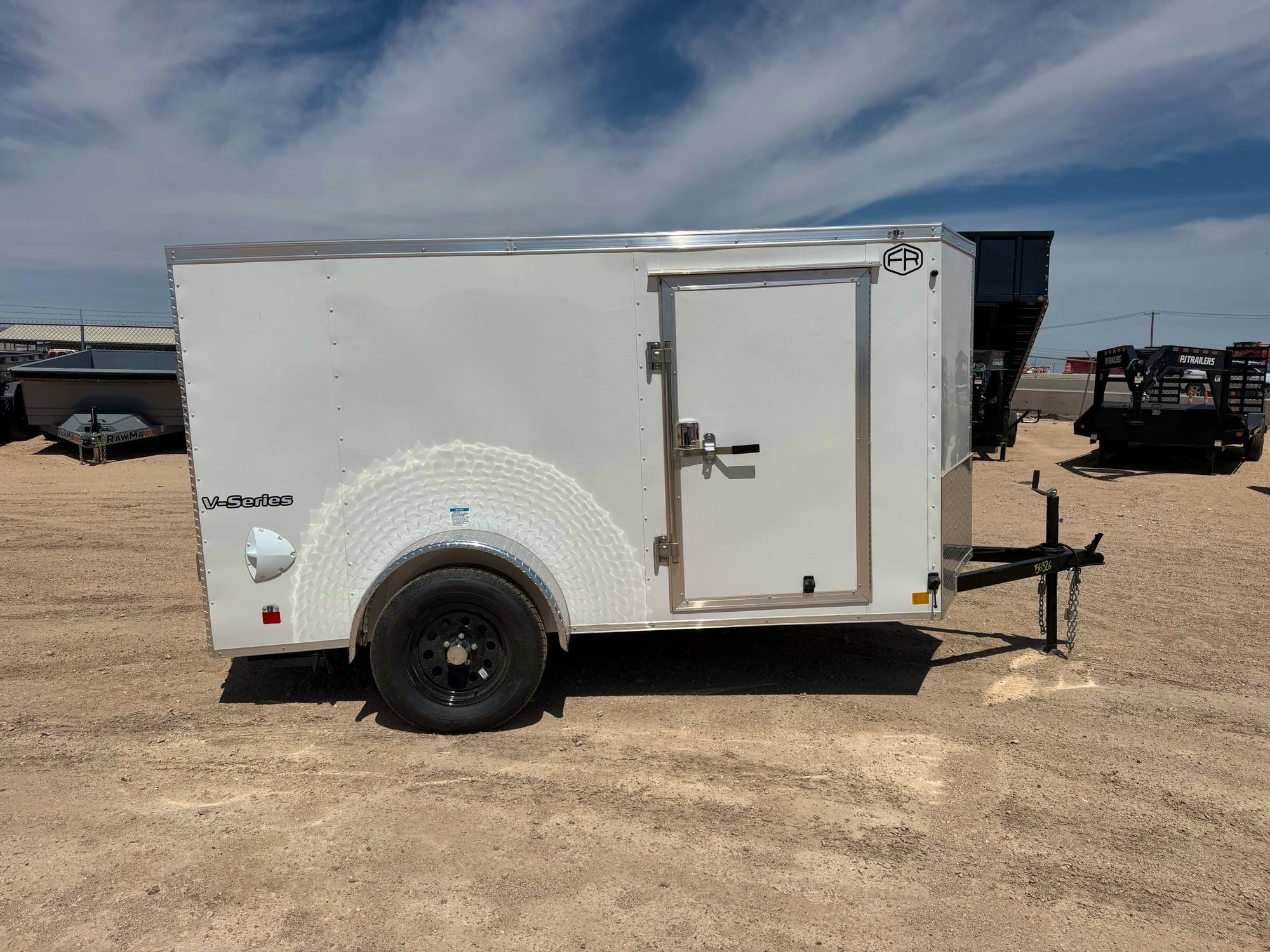 Continental Cargo 5'x10' Enclosed Cargo Trailer w/ Rear Ramp Door (C1) - Stock #91598 - Image 2 of 8