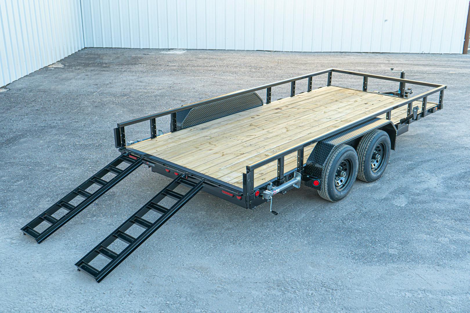 PJ Trailers 16'x83" Tandem Axle 4" Channel Utility Trailer (UL) - Stock #91602 - Image 15 of 17