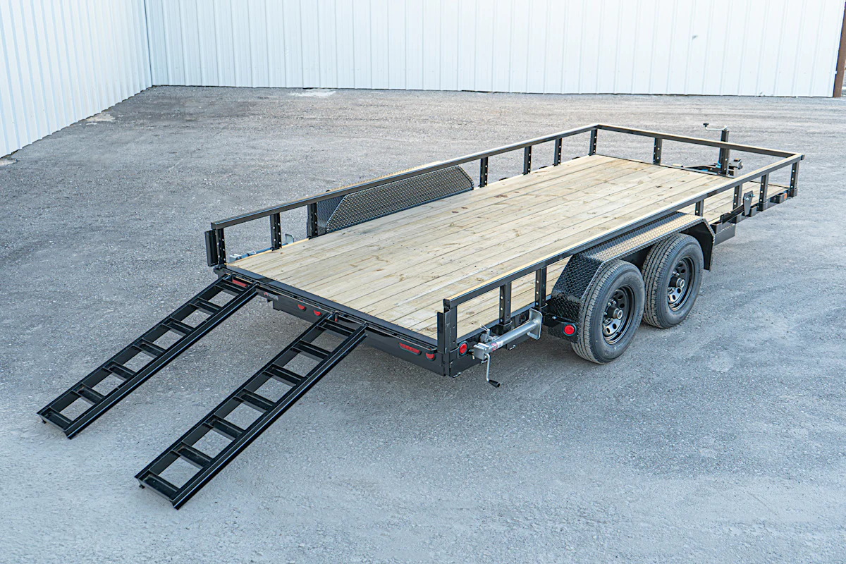 PJ Trailers 16'x83" Tandem Axle 4" Channel Utility Trailer (UL) - Stock #91602 - Image 15 of 17 PJ Trailers 16'x83" Tandem Axle 4" Channel Utility Trailer (UL) - Stock #91602 - Image 15 of 17