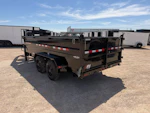 PJ Trailers 16'x83" Heavy Duty Dump Trailer w/ 3ft Sides (DE) Stock #91603 - Thumbnail 3