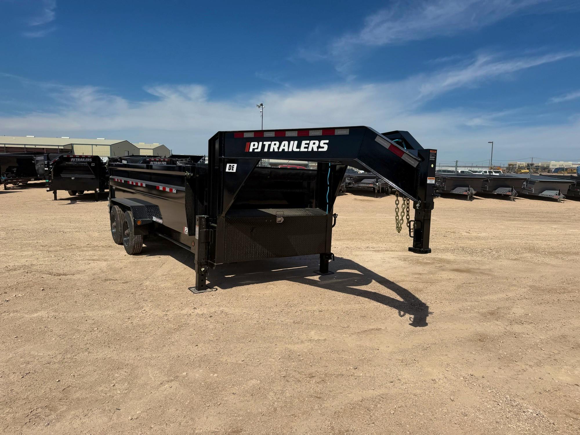 PJ Trailers 16'x83" Heavy Duty Dump Trailer w/ 3ft Sides (DE) - Stock #91603 - Image 1 of 1
