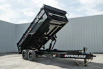 PJ Trailers 16'x83" HD Low Pro Dump Trailer w/ 3' Sides (DE) Stock #91604 - Thumbnail 1