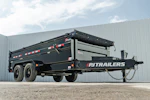 PJ Trailers 16'x83" HD Low Pro Dump Trailer w/ 3' Sides (DE) Stock #91604 - Thumbnail 4