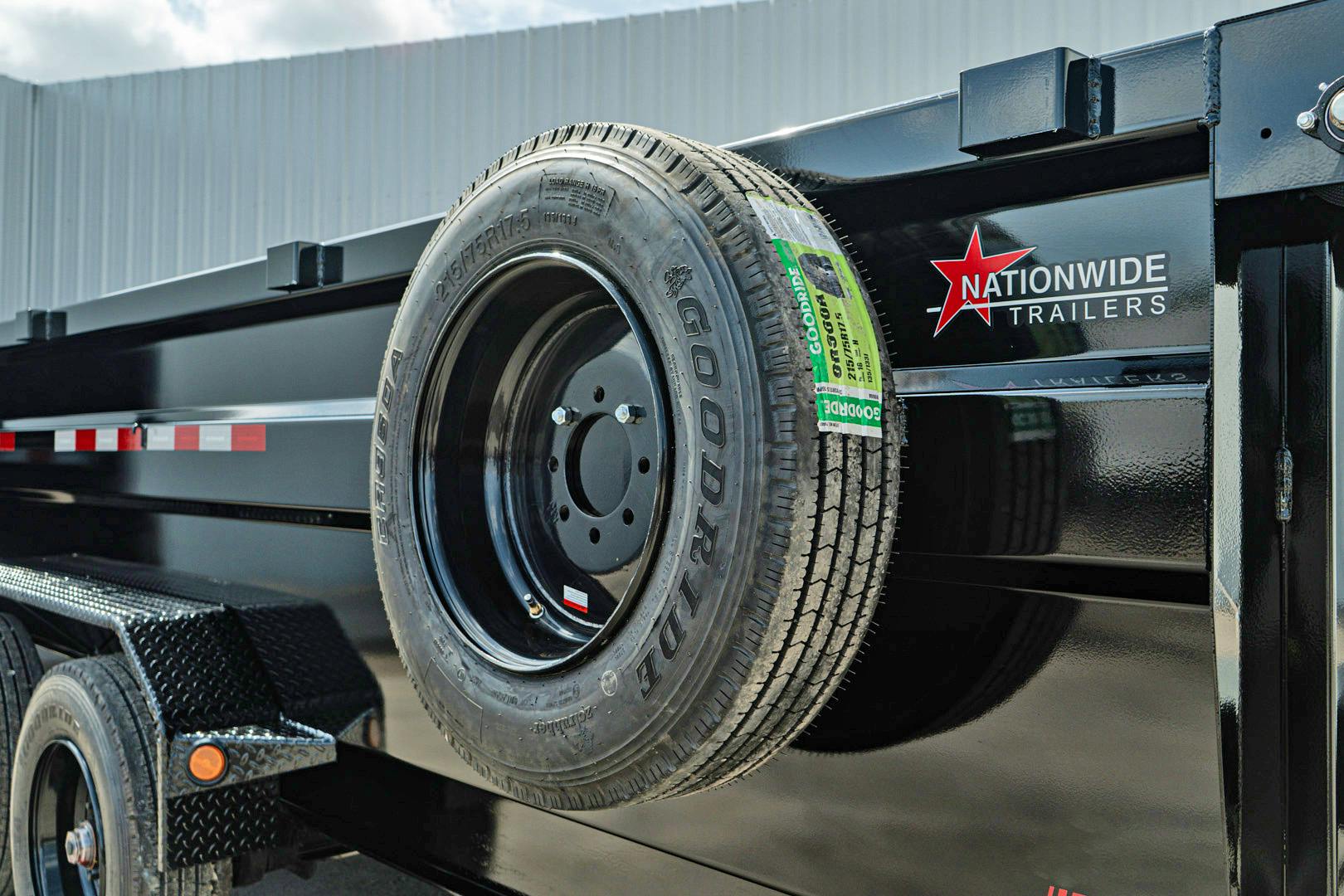 PJ Trailers 16'x83" HD Low Pro Dump Trailer w/ 3' Sides (DE) - Stock #91604 - Image 12 of 27