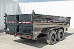 PJ Trailers 16'x83" HD Low Pro Dump Trailer w/ 3' Sides (DE) Stock #91604 - Thumbnail 20