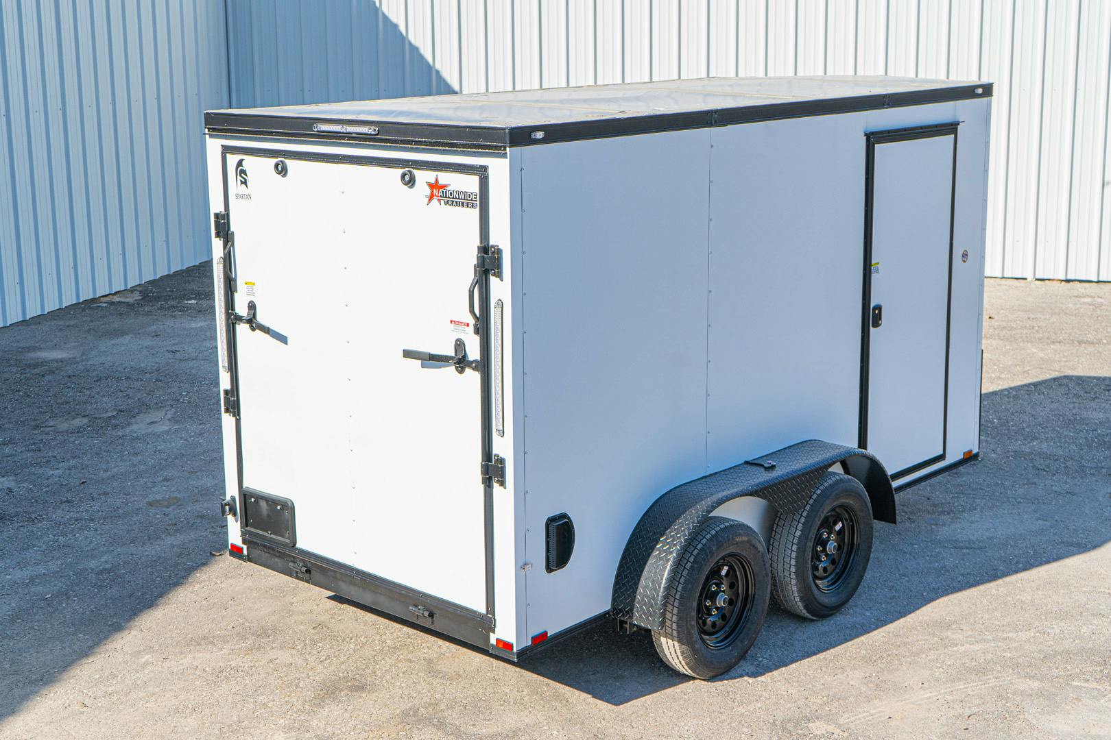 Spartan 6'x12' Enclosed Cargo Trailer w/ Rear Ramp Door (C2) - Stock #91606 - Image 13 of 19