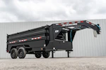 PJ Trailers 14'x83" 18k GN Low Pro Dump Trailer w/ 4' Sides (DX) Stock #91620 - Thumbnail 6