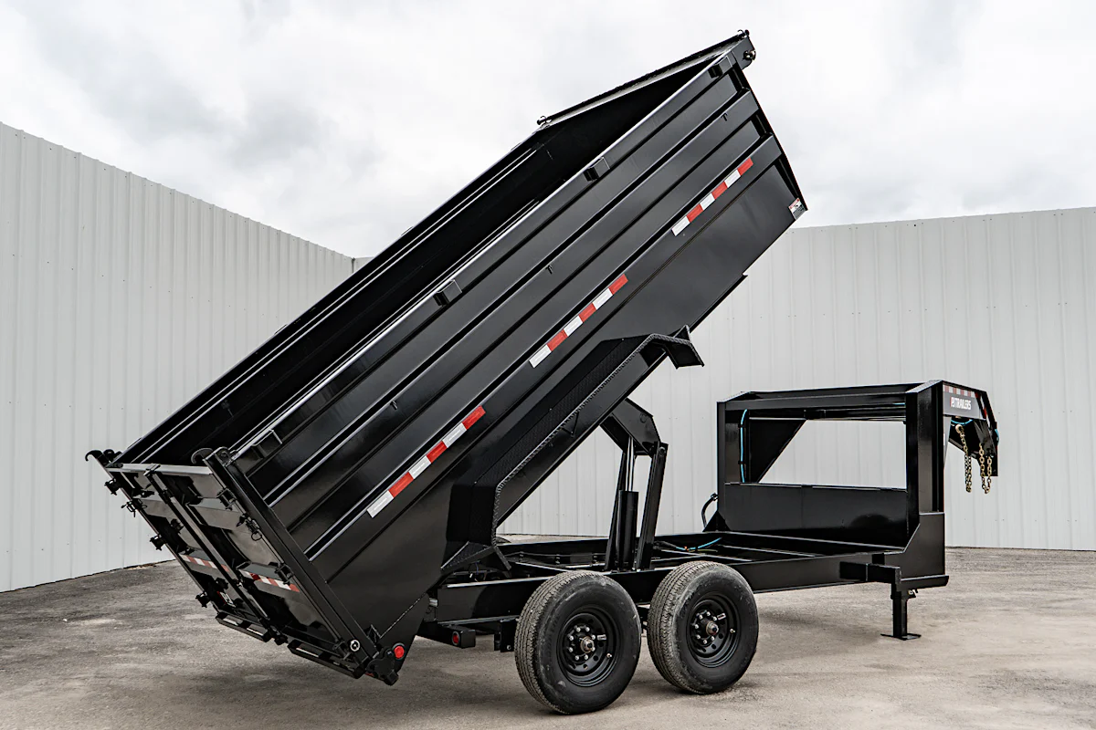 PJ Trailers 14'x83" 18k GN Low Pro Dump Trailer w/ 4' Sides (DX) - Stock #91620 - Image 22 of 34 PJ Trailers 14'x83" 18k GN Low Pro Dump Trailer w/ 4' Sides (DX) - Stock #91620 - Image 22 of 34