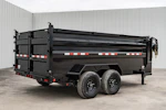 PJ Trailers 14'x83" 18k GN Low Pro Dump Trailer w/ 4' Sides (DX) Stock #91620 - Thumbnail 23