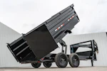 PJ Trailers 14'x83" 18k GN Low Pro Dump Trailer w/ 4' Sides (DX) Stock #91620 - Thumbnail 31