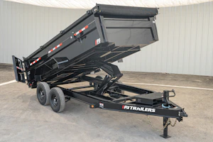 PJ Trailers 16'x83" Low Pro High Side Dump Trailer w/ 3' Sides (DM)