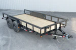 PJ Trailers 16'x83" Angle Pipetop Equipment Trailer (P8) Stock #91623 - Thumbnail 1