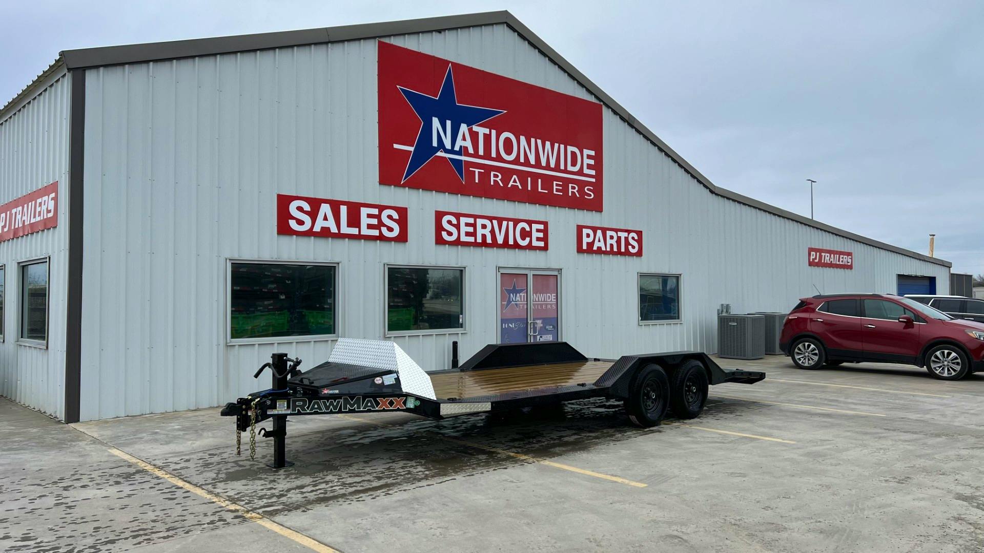 RawMaxx SLX 20' × 102" Low-Profile Car & Equipment Hauler
