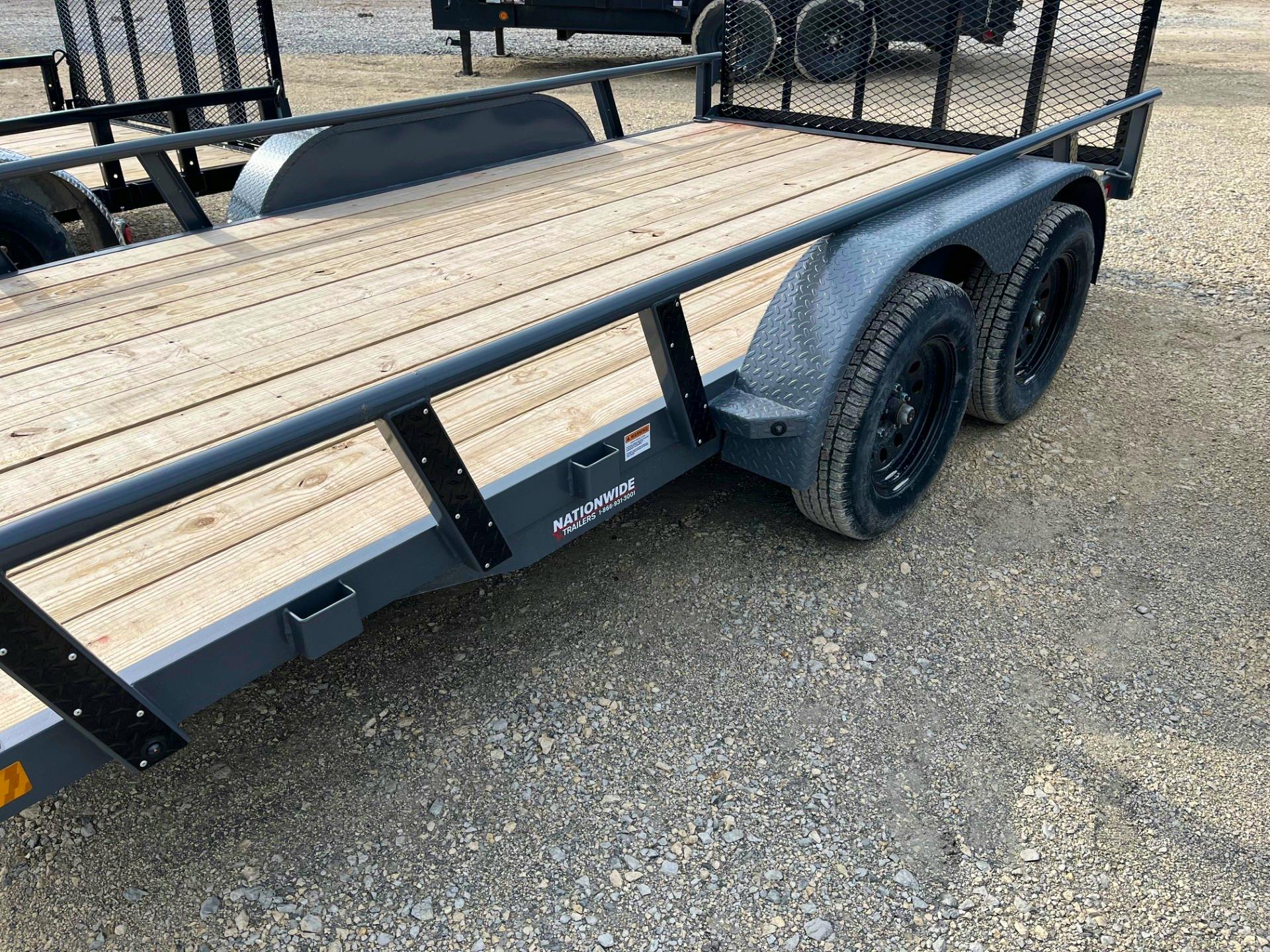 RawMaxx UTX 14' × 83" 7K Utility Trailer