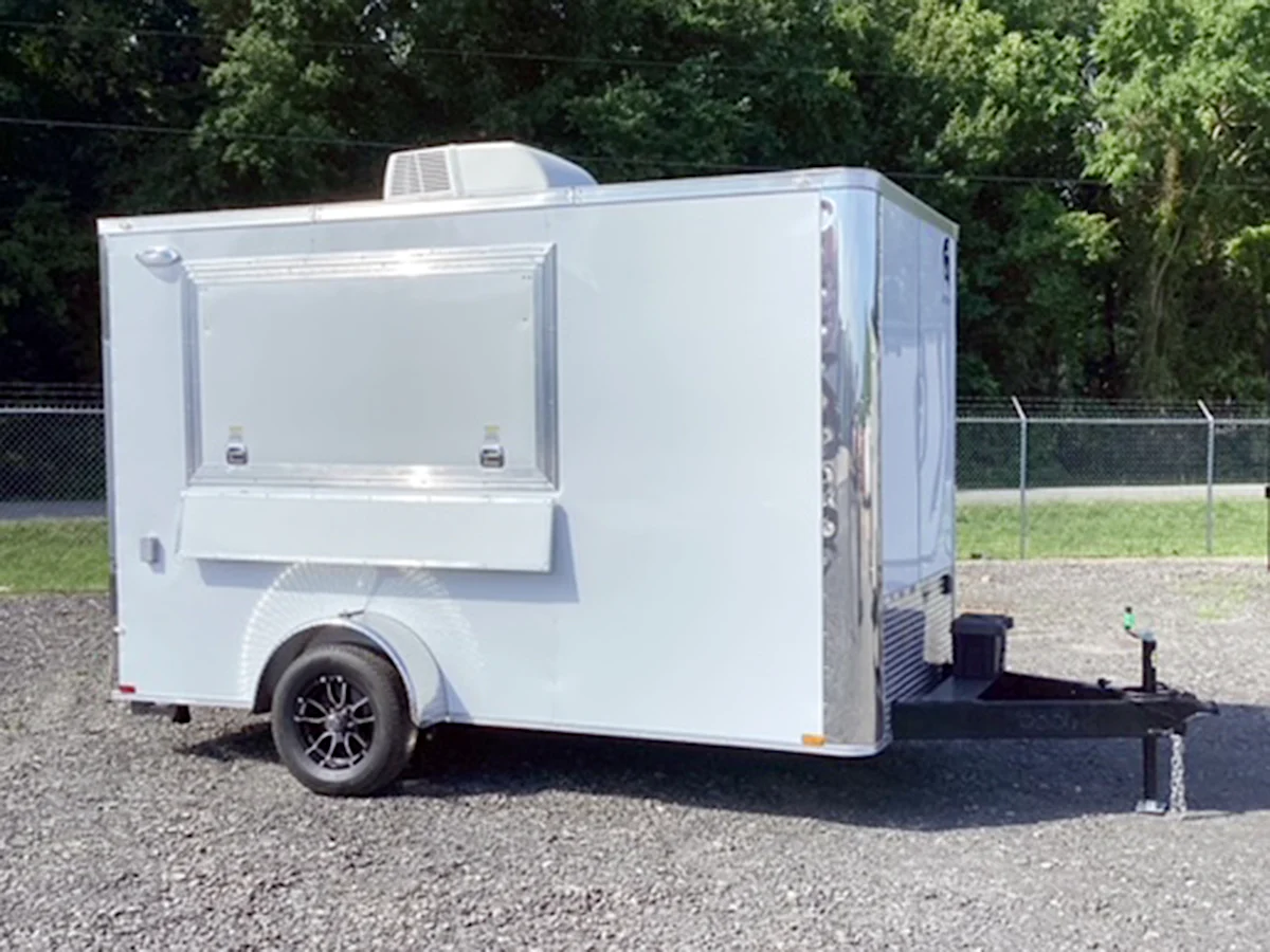 Spartan 6'x12' Concession Trailer (CC) - Stock #91626 - Image 2 of 9 Spartan 6'x12' Concession Trailer (CC) - Stock #91626 - Image 2 of 9
