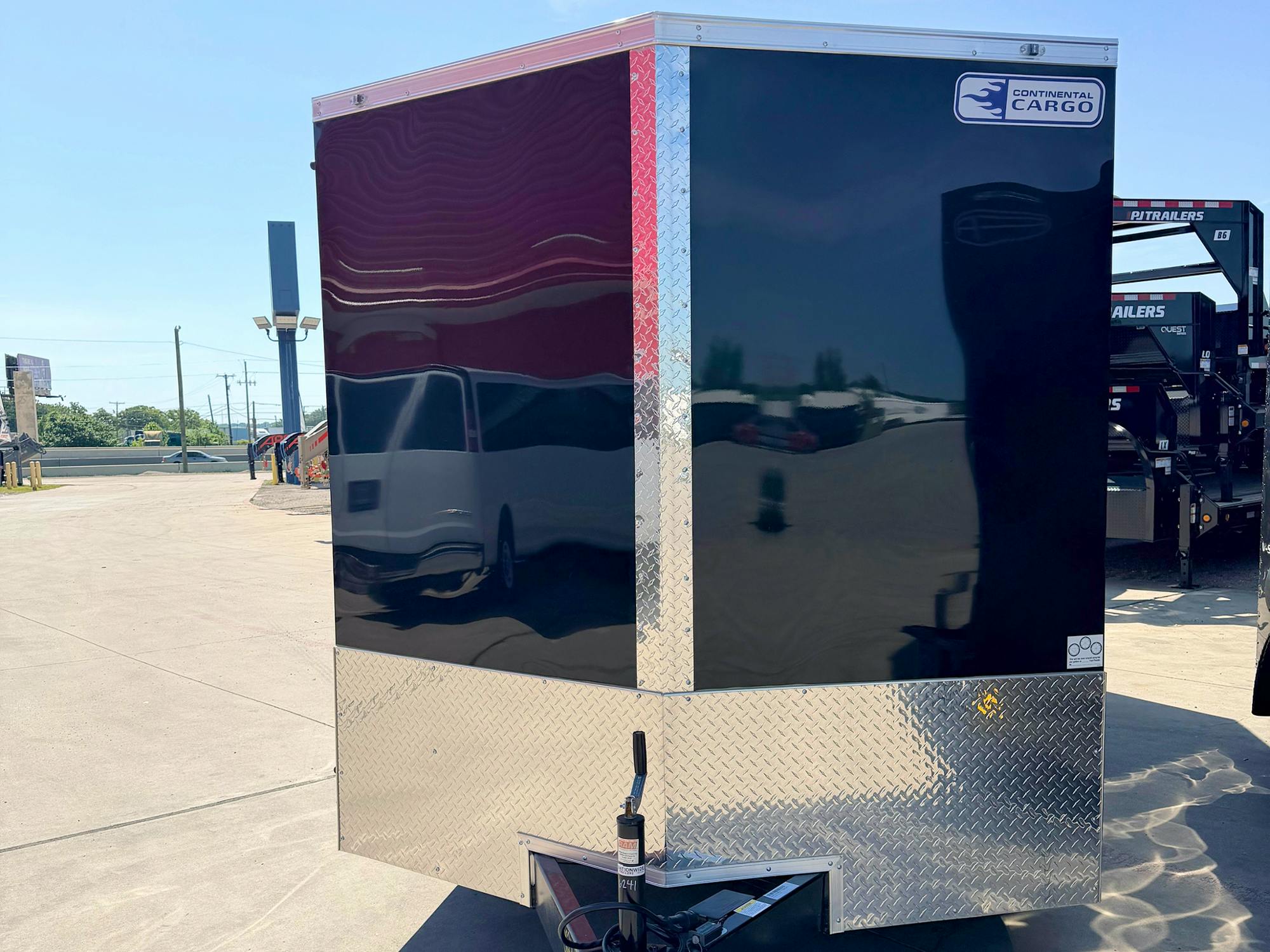 Continental Cargo V-Series 7' × 16' Enclosed Cargo Trailer