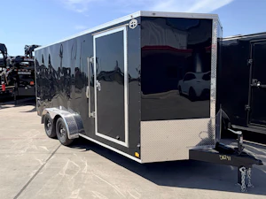 Continental Cargo 7'x16' Enclosed Cargo Trailer w/ Rear Ramp Doors (V-Series)