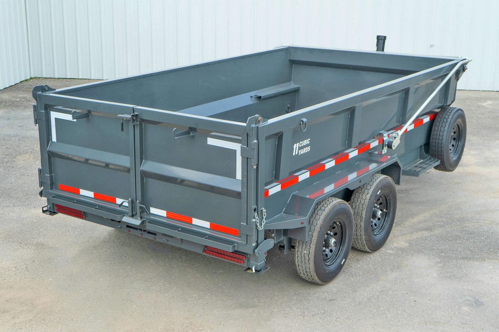 ARC Trailers 14'x83" Telescopic Dump Trailer w/ 3' Sides (BDT) - Stock #91640 - Image 5 of 15