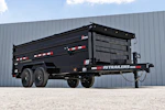 PJ Trailers 16'x83" Low Pro High Side Dump Trailer w/ 4' Sides (DM) Stock #91648 - Thumbnail 7