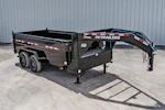 PJ Trailers 14'x83" Low Pro High Side Dump Trailer w/ 3' Sides (DM) Stock #91650 - Thumbnail 2