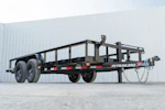 PJ Trailers 16'x83" Angle Pipetop Equipment Trailer (P8) Stock #91688 - Thumbnail 3