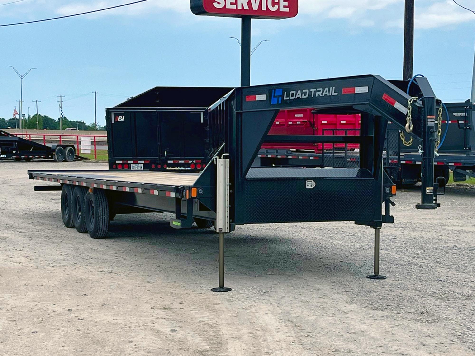 Load Trail USED 32X102 Full Deckover Tilt Trailer - Stock #91699 - Image 4 of 7