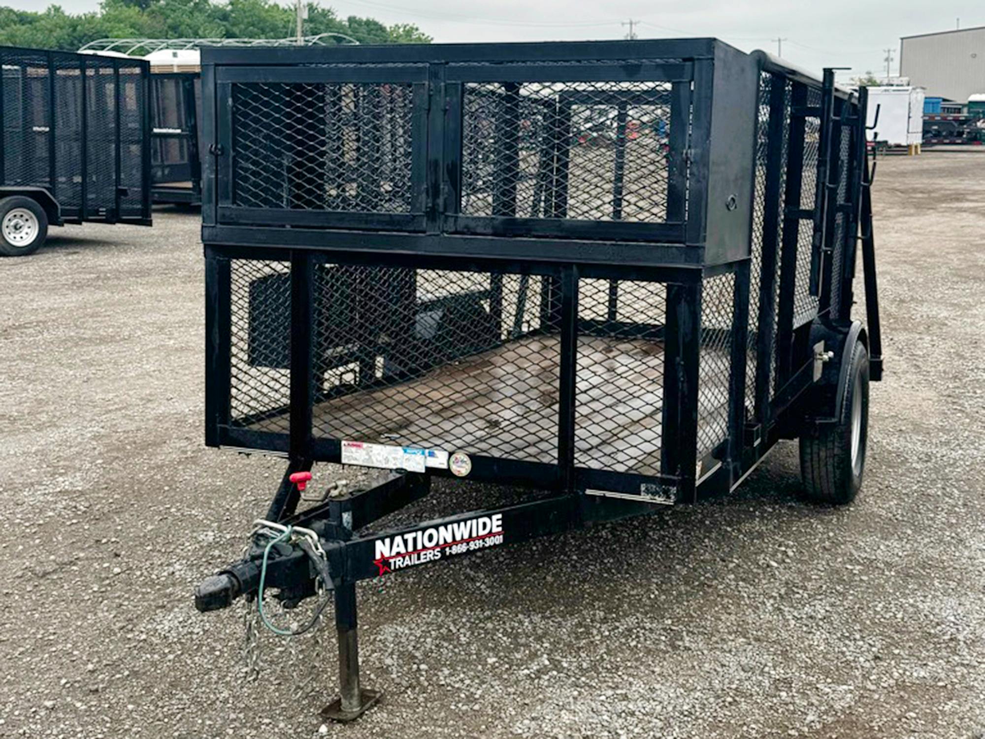 Lamar USED 10'x60" Landscape Trailer - Stock #91708 - Image 2 of 4