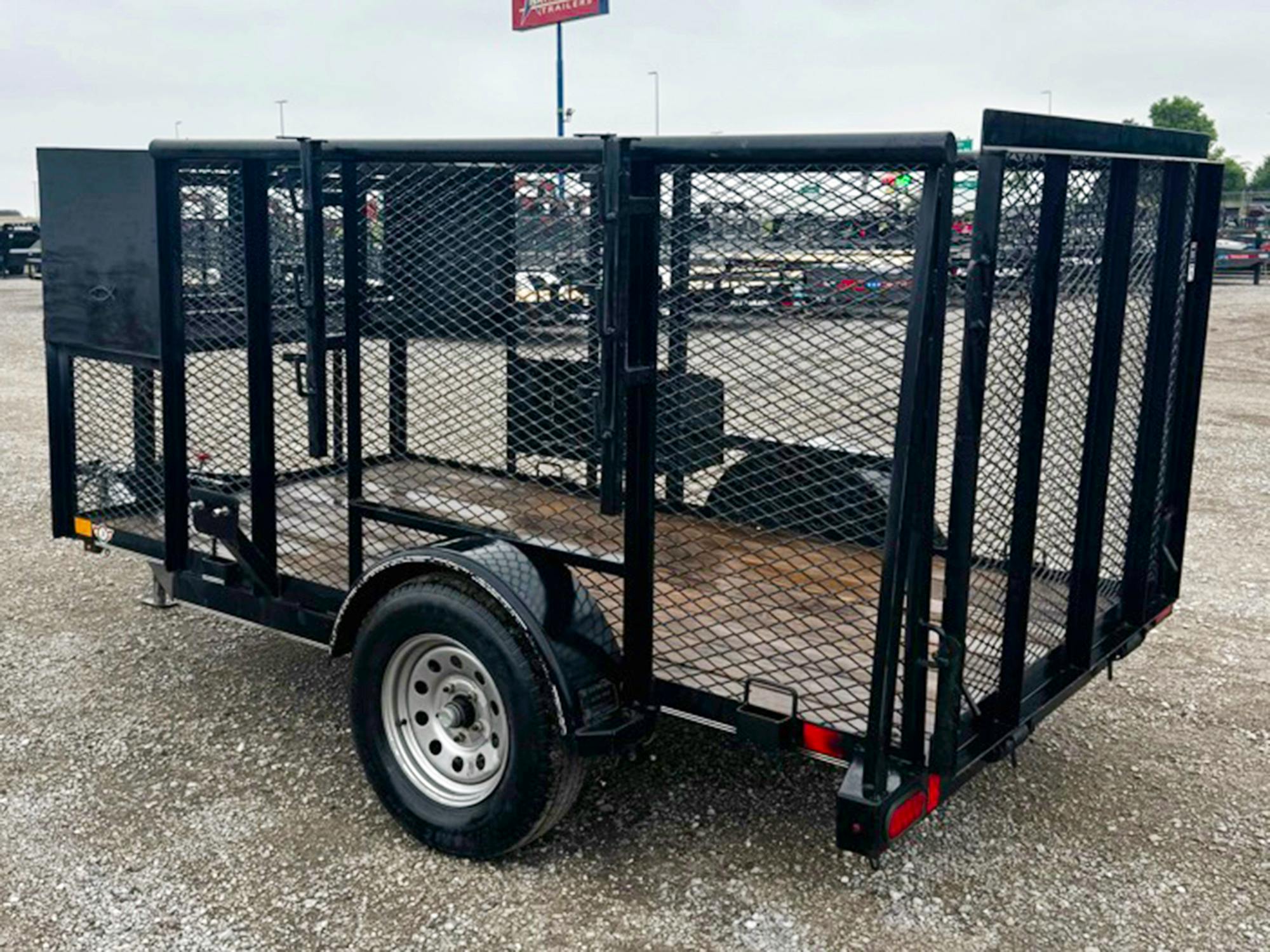 Lamar USED 10'x60" Landscape Trailer - Stock #91708 - Image 3 of 4