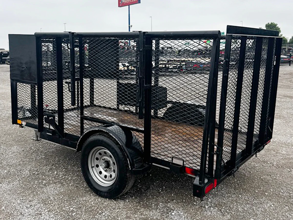 Lamar USED 10'x60" Landscape Trailer - Stock #91708 - Image 3 of 4 Lamar USED 10'x60" Landscape Trailer - Stock #91708 - Image 3 of 4