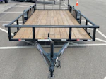 Texas Bragg 14'x77" Utility Trailer w/ 4' Gate (U1) Stock #91719 - Thumbnail 4