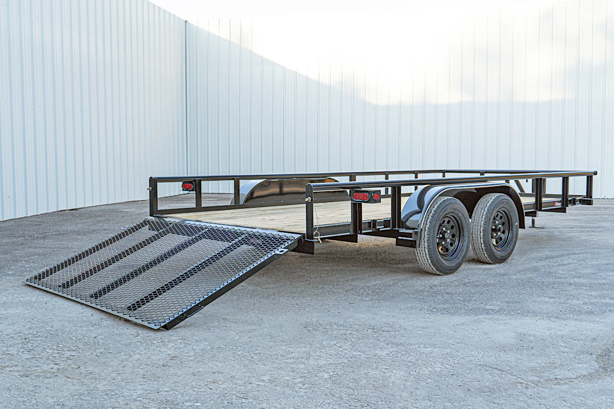 Texas Bragg 14'x83" Utility Trailer w/ 4' Gate (U2) - Stock #91721 - Image 9 of 9 Texas Bragg 14'x83" Utility Trailer w/ 4' Gate (U2) - Stock #91721 - Image 9 of 9