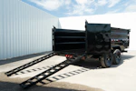 PJ Trailers 14'x83" Low Pro High Side Dump Trailer w/ 4' Sides (DM) Stock #91748 - Thumbnail 22