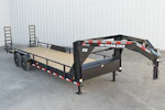 PJ Trailers 24'x83" Gooseneck 6" Channel Equipment Trailer (CC) Stock #91757 - Thumbnail 1