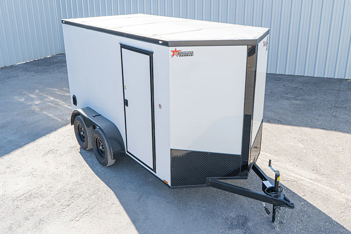 Spartan 6'x12' Enclosed Cargo Trailer w/ Rear Ramp Door (C2) - Stock #91857 - Image 14 of 19 Spartan 6'x12' Enclosed Cargo Trailer w/ Rear Ramp Door (C2) - Stock #91857 - Image 14 of 19