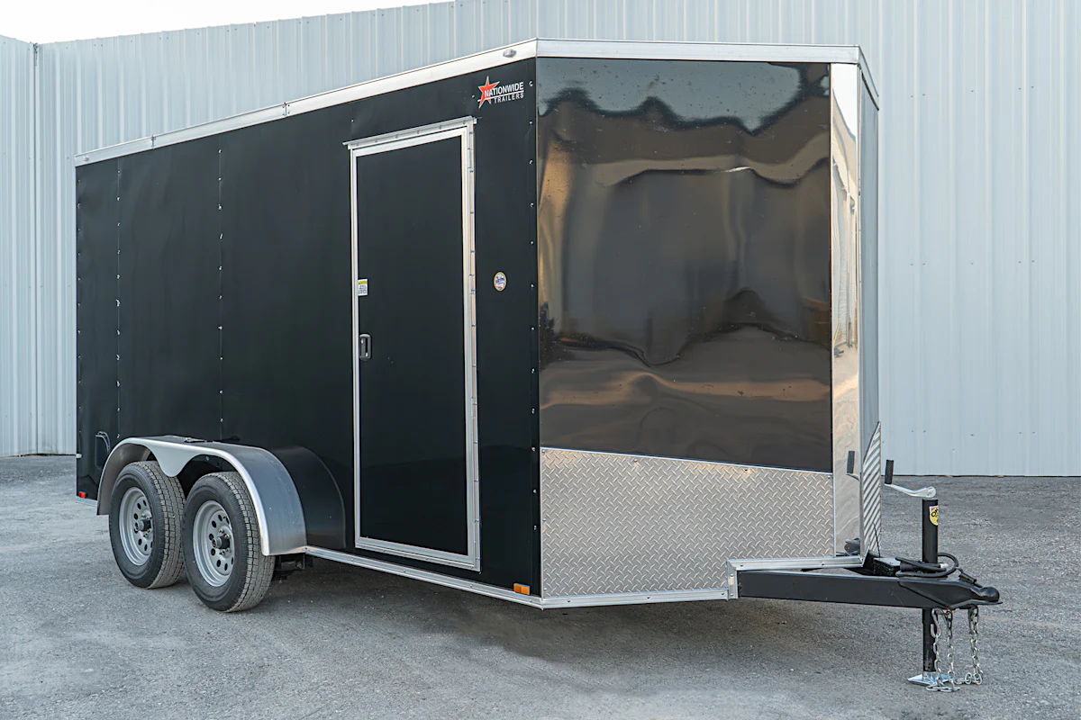 Spartan 7'x14' Enclosed Cargo Trailer w/ Rear Ramp Door (C2) - Stock #91874 - Image 2 of 22 Spartan 7'x14' Enclosed Cargo Trailer w/ Rear Ramp Door (C2) - Stock #91874 - Image 2 of 22