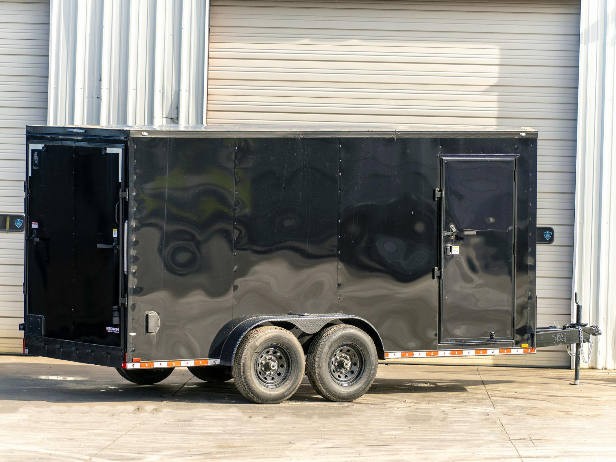 Spartan 7'x16' Enclosed Cargo Trailer w/ Rear Ramp Door (C2) - Stock #91875 - Image 3 of 3