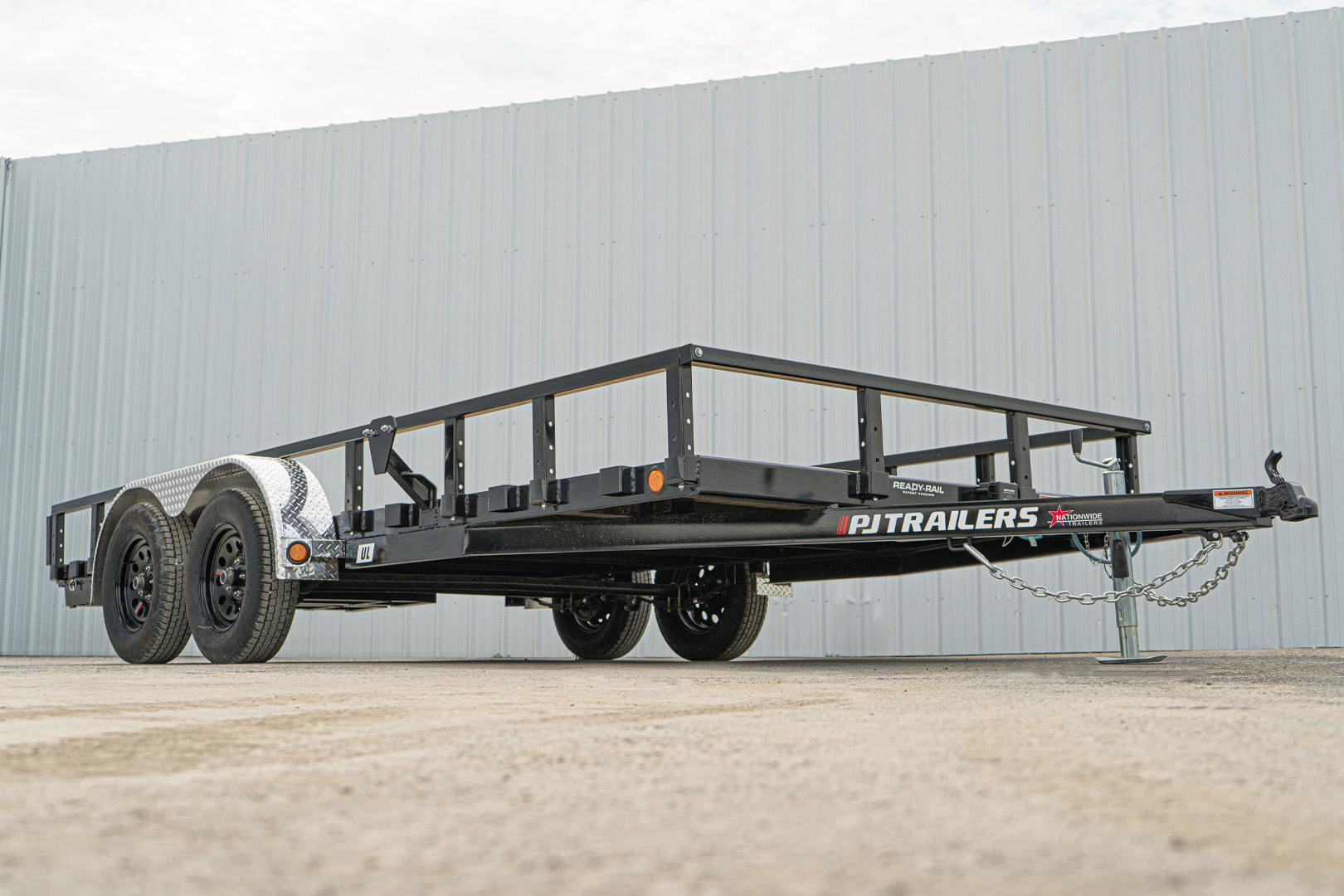 PJ Trailers 16'x83" Tandem Axle 4" Channel Utility Trailer (UL) - Stock #91879 - Image 8 of 14