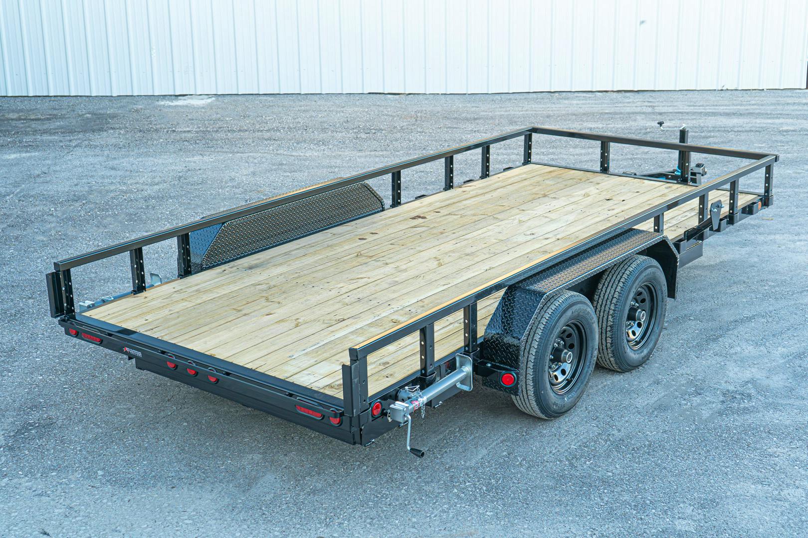 PJ Trailers 16'x83" Tandem Axle 4" Channel Utility Trailer (UL) - Stock #91880 - Image 14 of 17
